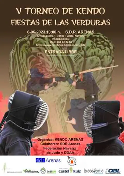 V Torneo de Kendo &lsquo;Fiestas de las Verduras&rsquo; 2023 en Tudela