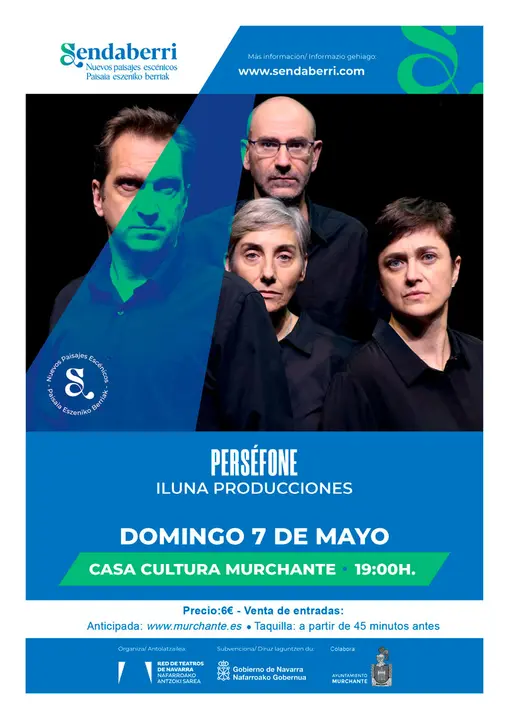 Teatro en Murchante &lsquo;Pers&eacute;fone&rsquo; con Iluna Producciones