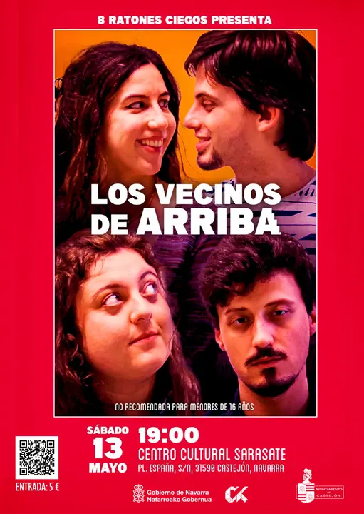 Teatro en Castej&oacute;n &lsquo;Los vecinos de arriba&rsquo; con Ocho Ratones Ciegos
