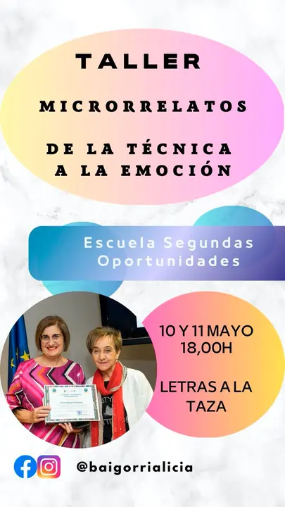 Taller en Tudela de microrrelatos &lsquo;De la t&eacute;cnica a la emoci&oacute;n&rsquo;
