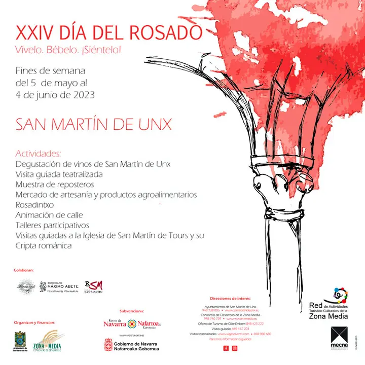 XXIV D&iacute;a del Rosado 2023 en San Mart&iacute;n de Unx