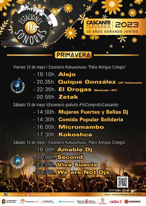 Estaciones Sonoras Primavera 2023 en Cascante
