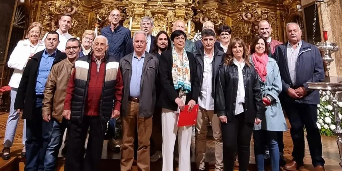 Fiesta local de los donantes de sangre en Corella