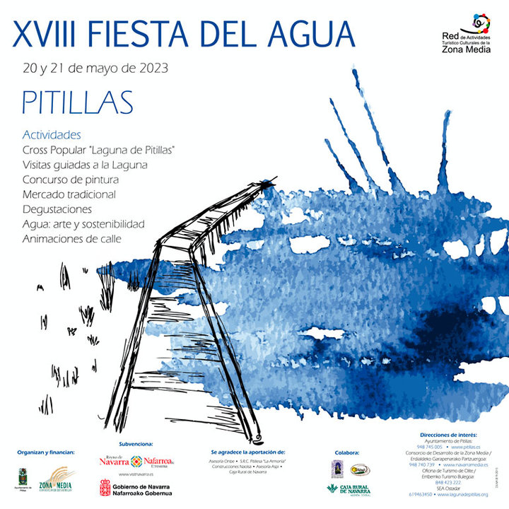 XVIII Fiesta del agua 2023 en Pitillas