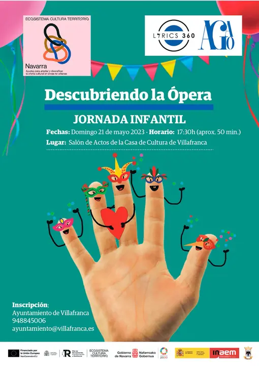 Jornada infantil en Villafranca &lsquo;Descubriendo la &oacute;pera&rsquo;