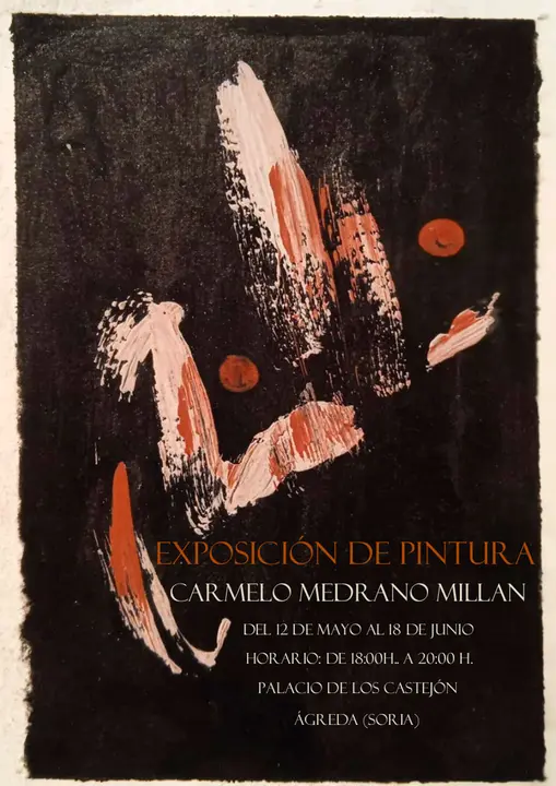 Exposici&oacute;n de pintura en &Aacute;greda de Carmelo Medrano