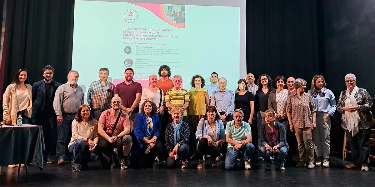Citizen ON es una iniciativa de fortalecimiento comunitario del tejido asociativo de Lekunberri, Peralta y Villafranca