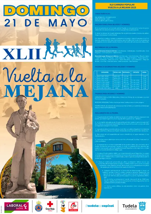 XLII Vuelta a la Mejana 2023 en Tudela
