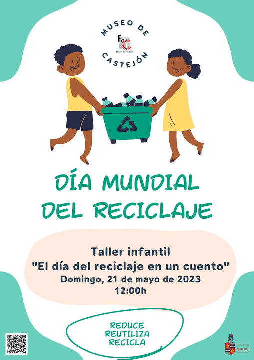 Taller infantil en Castejón ‘El día del reciclaje en un cuento’