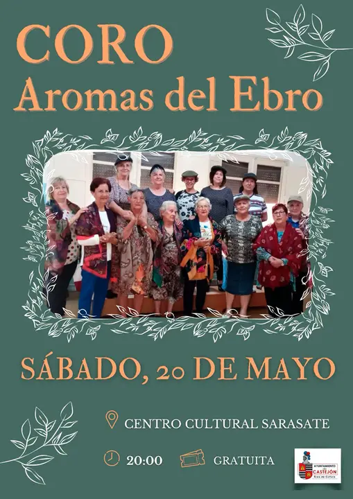 Concierto en Castej&oacute;n a cargo del coro Aromas del Ebro