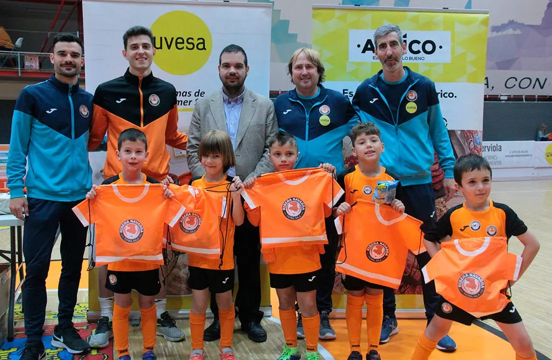 Fin de curso de la Escuela del Ribera Navarra FS 5