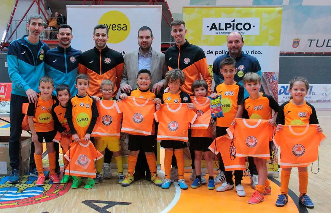 Fin de curso de la Escuela del Ribera Navarra FS 22