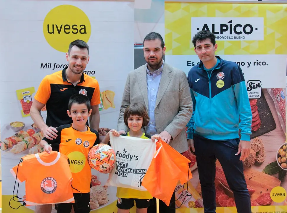 Fin de curso de la Escuela del Ribera Navarra FS 18