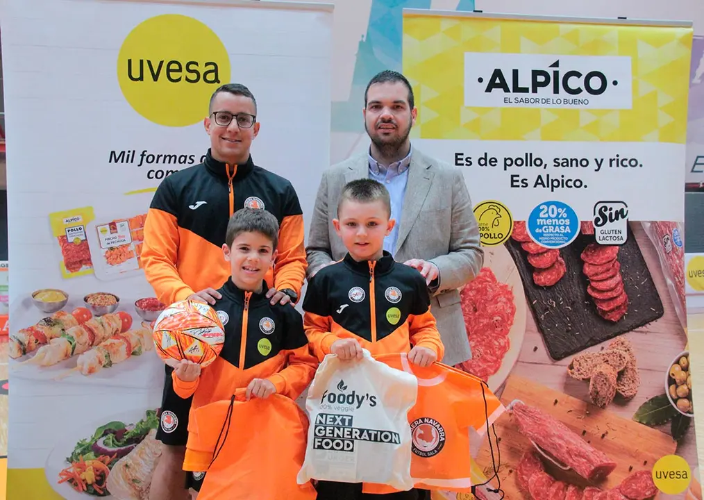 Fin de curso de la Escuela del Ribera Navarra FS 16