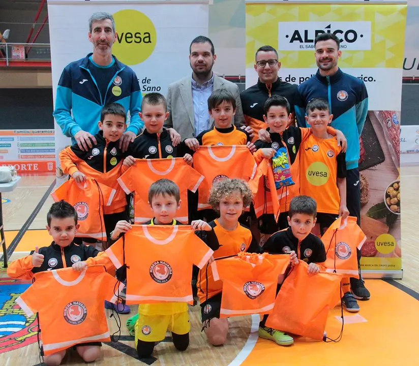 Fin de curso de la Escuela del Ribera Navarra FS 17