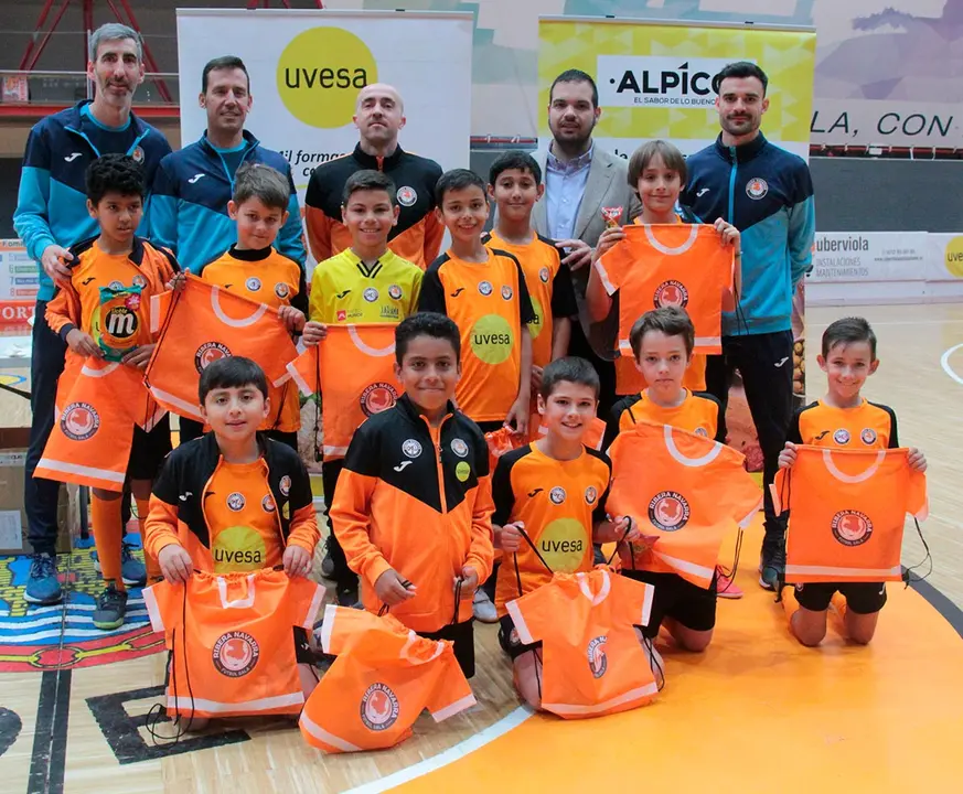 Fin de curso de la Escuela del Ribera Navarra FS 14