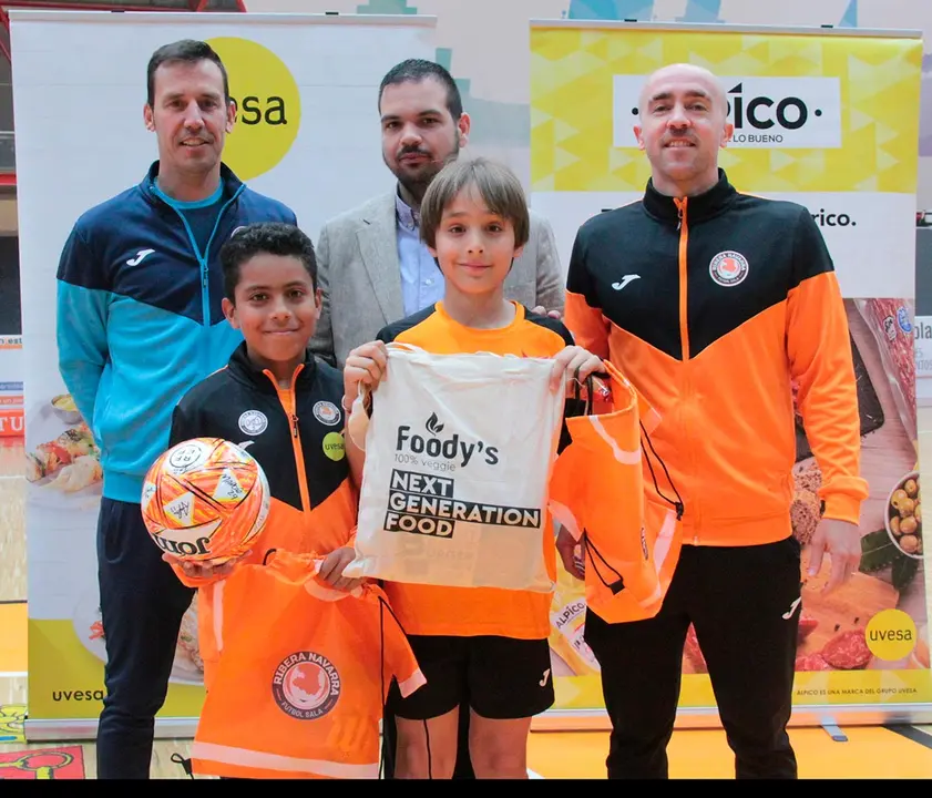 Fin de curso de la Escuela del Ribera Navarra FS 1