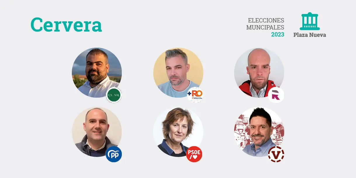 Elecciones municipales 2023 en Cervera del R&iacute;o Alhama