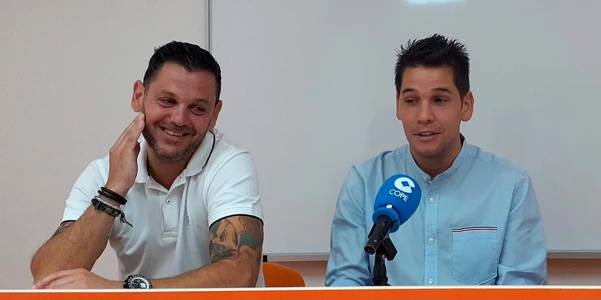 Samuel Pozos y Diego R&iacute;os Ribera Navarra