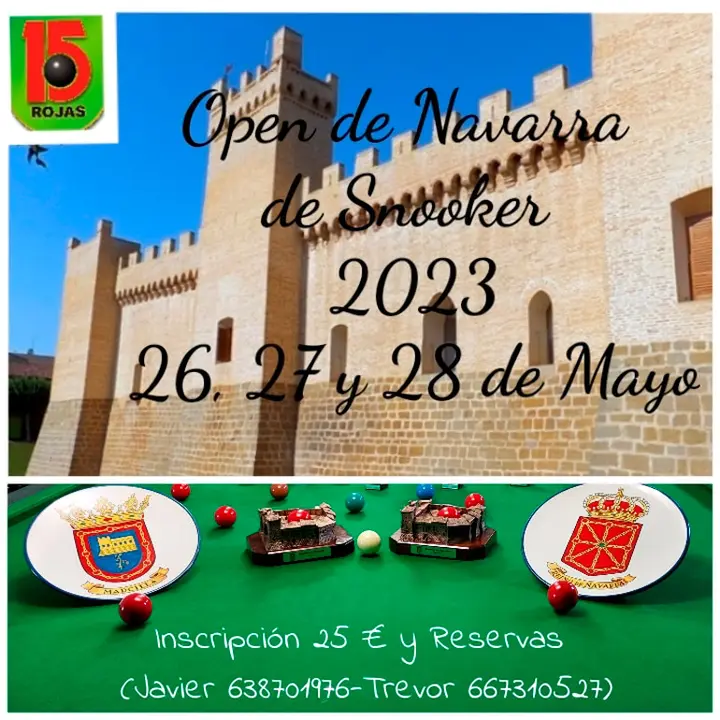Open de Navarra de Snooker en Marcilla