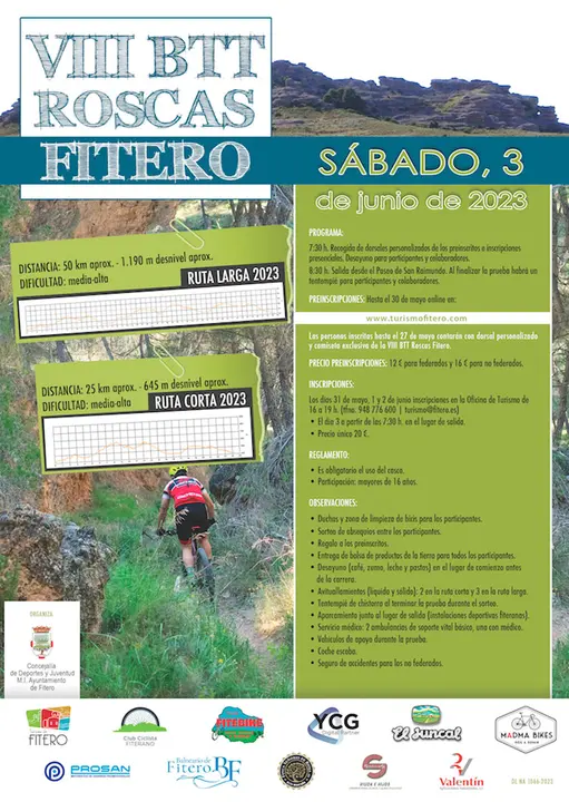 VIII BTT Roscas 2023 en Fitero