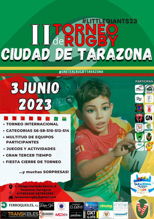 II Torneo de Rugby 2023 en Tarazona