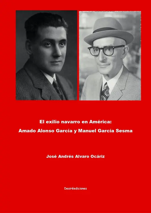 Presentaci&oacute;n en Tudela del libro &lsquo;El exilio navarro en Am&eacute;rica Amado Alonso Garc&iacute;a y Manuel Garc&iacute;a Sesma&rsquo; de Jos&eacute; Andr&eacute;s Alvaro Oc&aacute;riz