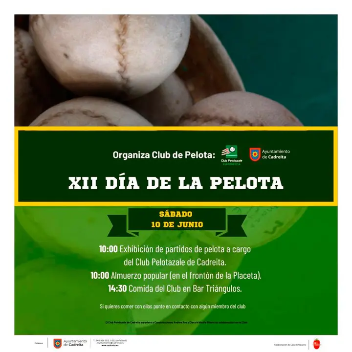 XII D&iacute;a de la pelota 2023 en Cadreita
