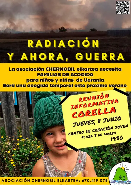 Reuni&oacute;n informativa en Corella sobre acogida de ni&ntilde;os ucranianos