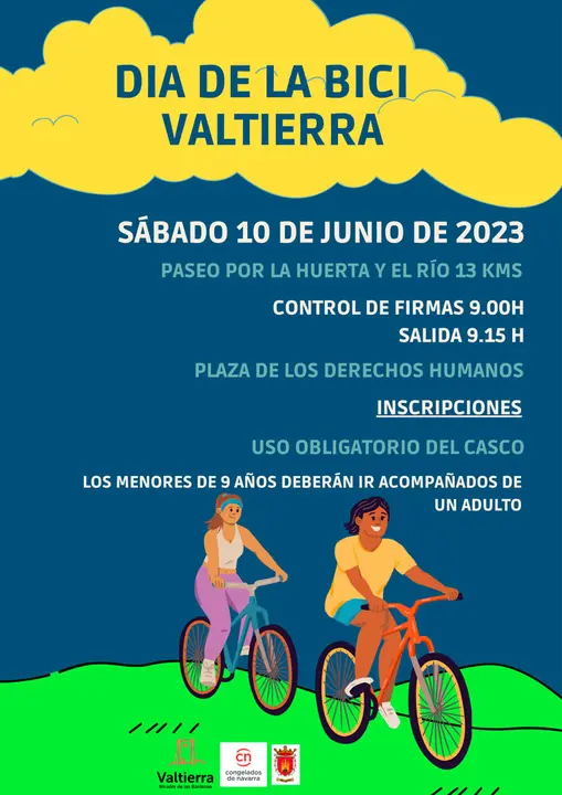 D&iacute;a de la Bici 2023 en Valtierra