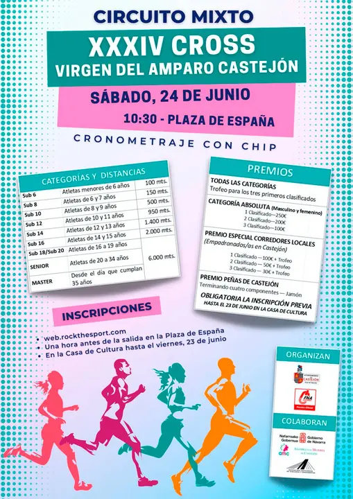 XXXIV Cross virgen del Amparo 2023 en Castej&oacute;n