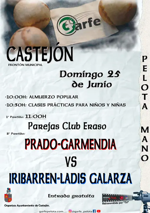 Festival de Pelota Mano Garfe 2023