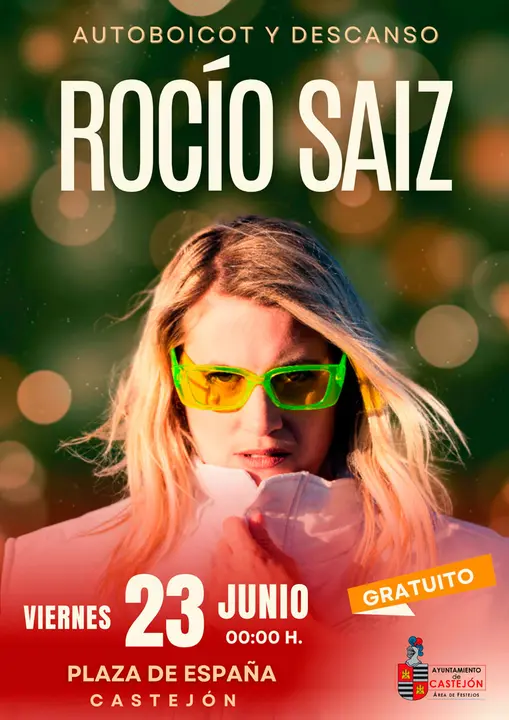 Concierto en Castej&oacute;n &lsquo;Autoboicot y descanso&rsquo; de Roc&iacute;o Saiz 
