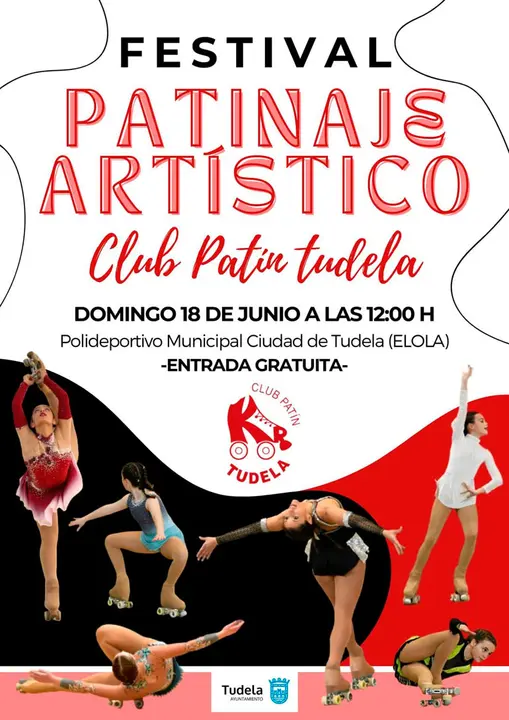 Festival en Tudela de patinaje art&iacute;stico