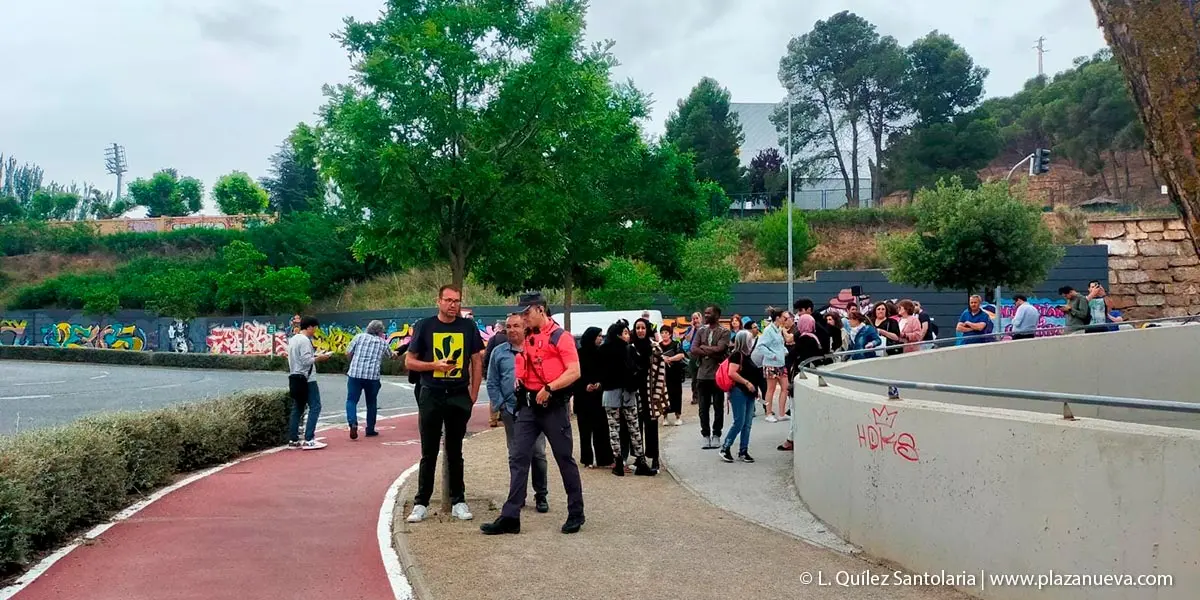 Desalojo de los Juzgados de Tudela 5