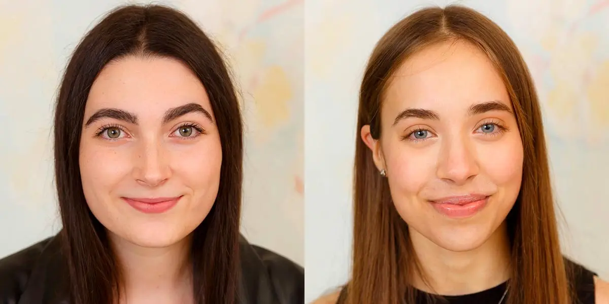 Las dos alumnas con mayor puntuaci&oacute;n, Lorena Bea y Aurora Ar&oacute;stegui