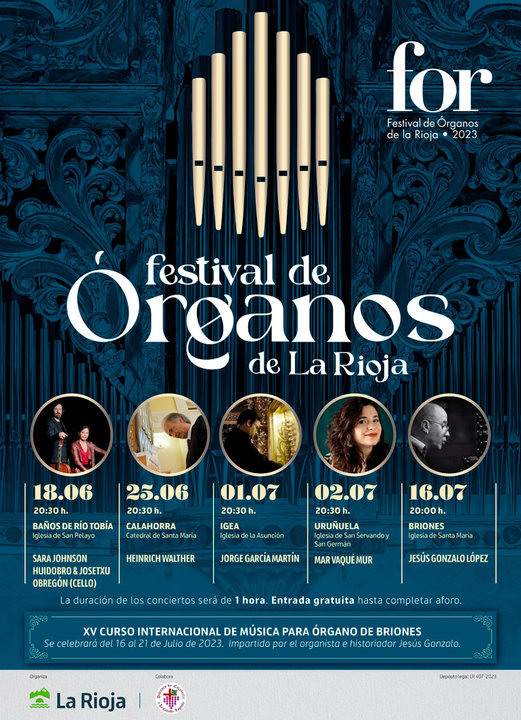 Festival de Órganos de La Rioja 2023