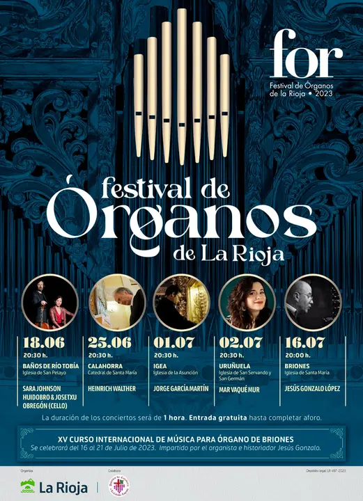 Festival de &Oacute;rganos de La Rioja 2023
