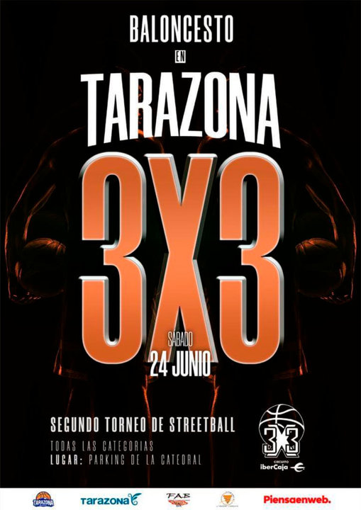II Torneo 3x3 de Baloncesto Streetball 2023 en Tarazona