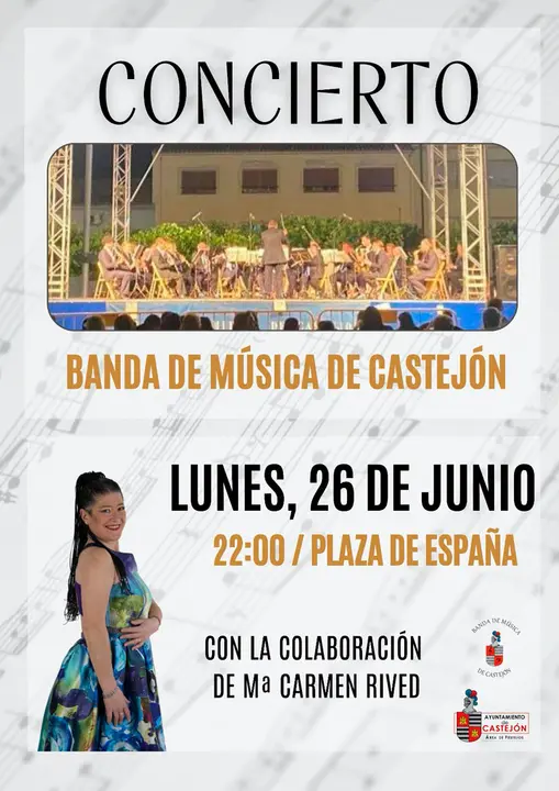 Concierto en Castej&oacute;n de la Banda de M&uacute;sica