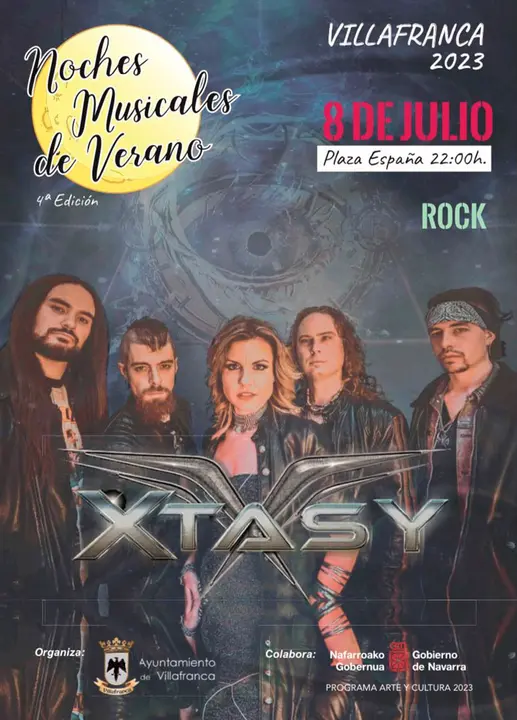 IV Noches musicales de verano 2023 en Villafranca Xtasy