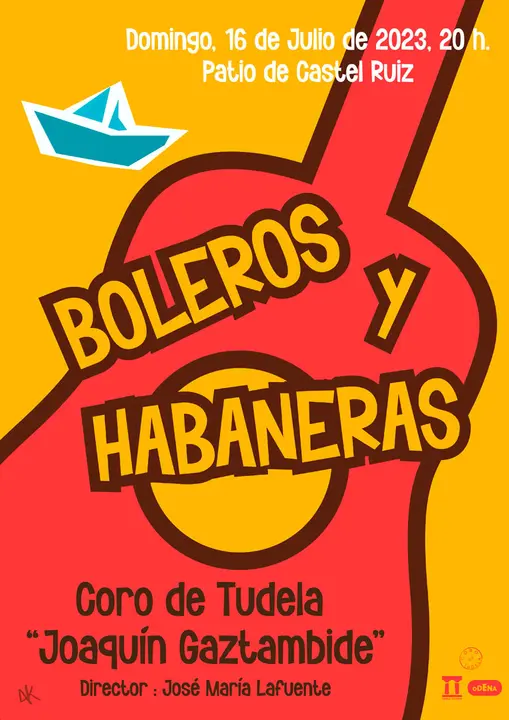 Concierto en Tudela de boleros y habaneras a cargo del Coro de Tudela &lsquo;Joaqu&iacute;n Gaztambide&rsquo;