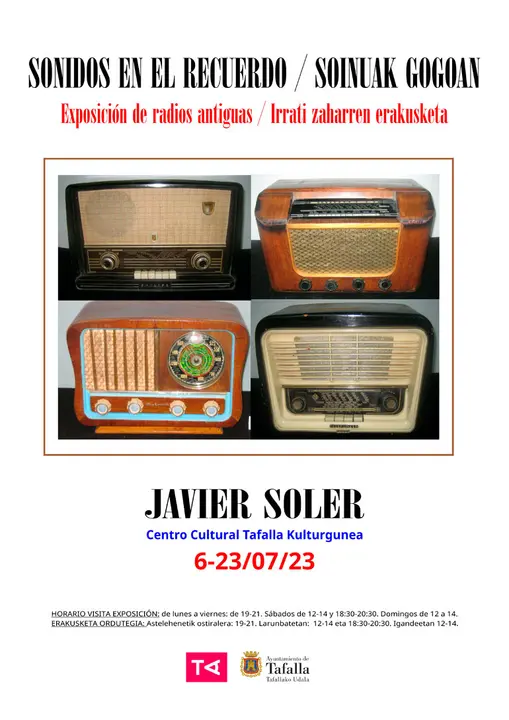 Exposici&oacute;n de radios antiguas en Tafalla &lsquo;Sonidos en el recuerdo&rsquo;