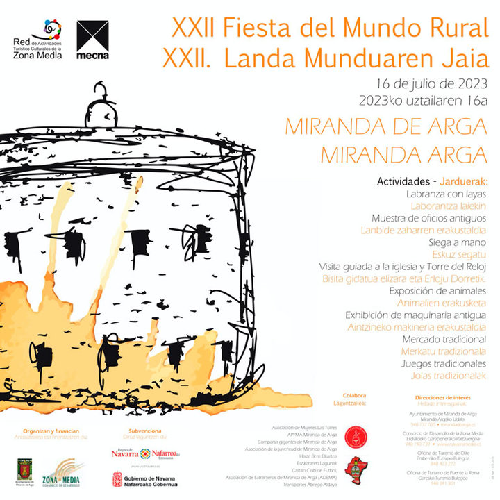 XXII Fiesta del Mundo Rural 2023 en Miranda de Arga