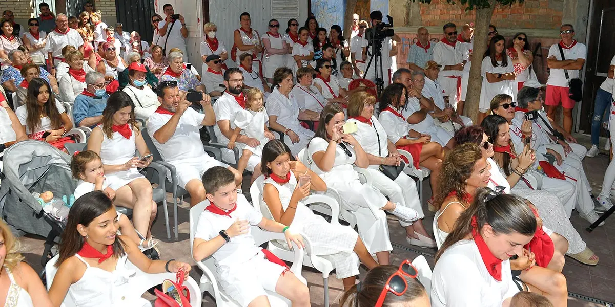 Pe&ntilde;a Moskera p&uacute;blico Abuela de Tudela 2022