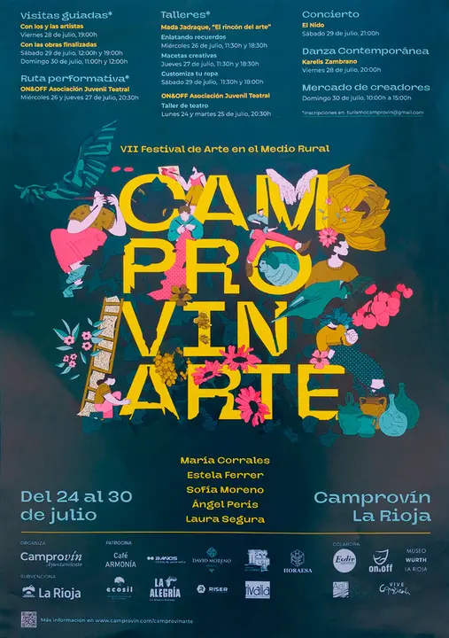 VII Festival Camprovinarte 2023 en Camprov&iacute;n