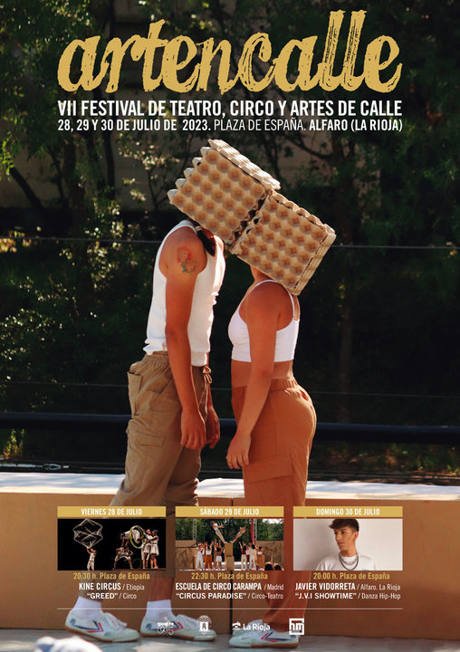 VII Festival de teatro, circo y artes de calle ‘Artencalle’ 2023 en Alfaro