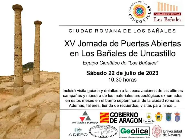 XV Jornada de Puertas Abiertas en Los Ba&ntilde;ales de Uncastillo