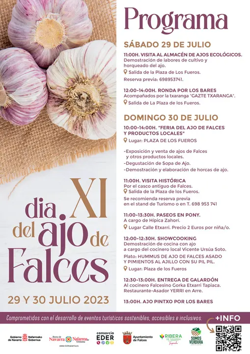 XI D&iacute;a del Ajo de Falces 2023