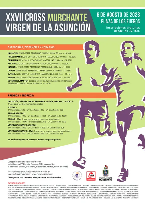XXVII Cross Virgen de la Asunci&oacute;n 2023 en Murchante